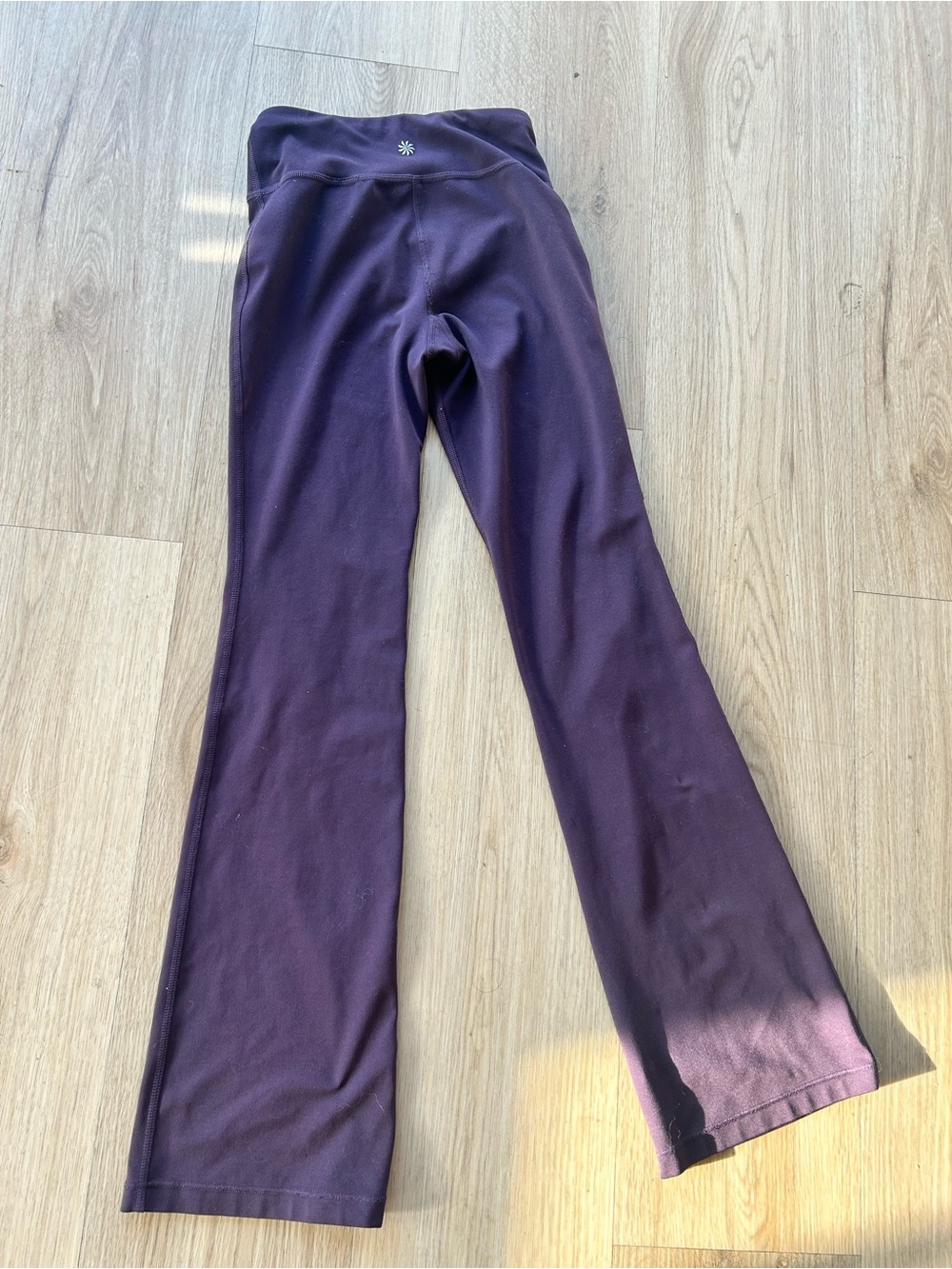 Athleta Kids Plum Flare Leggings girls 10